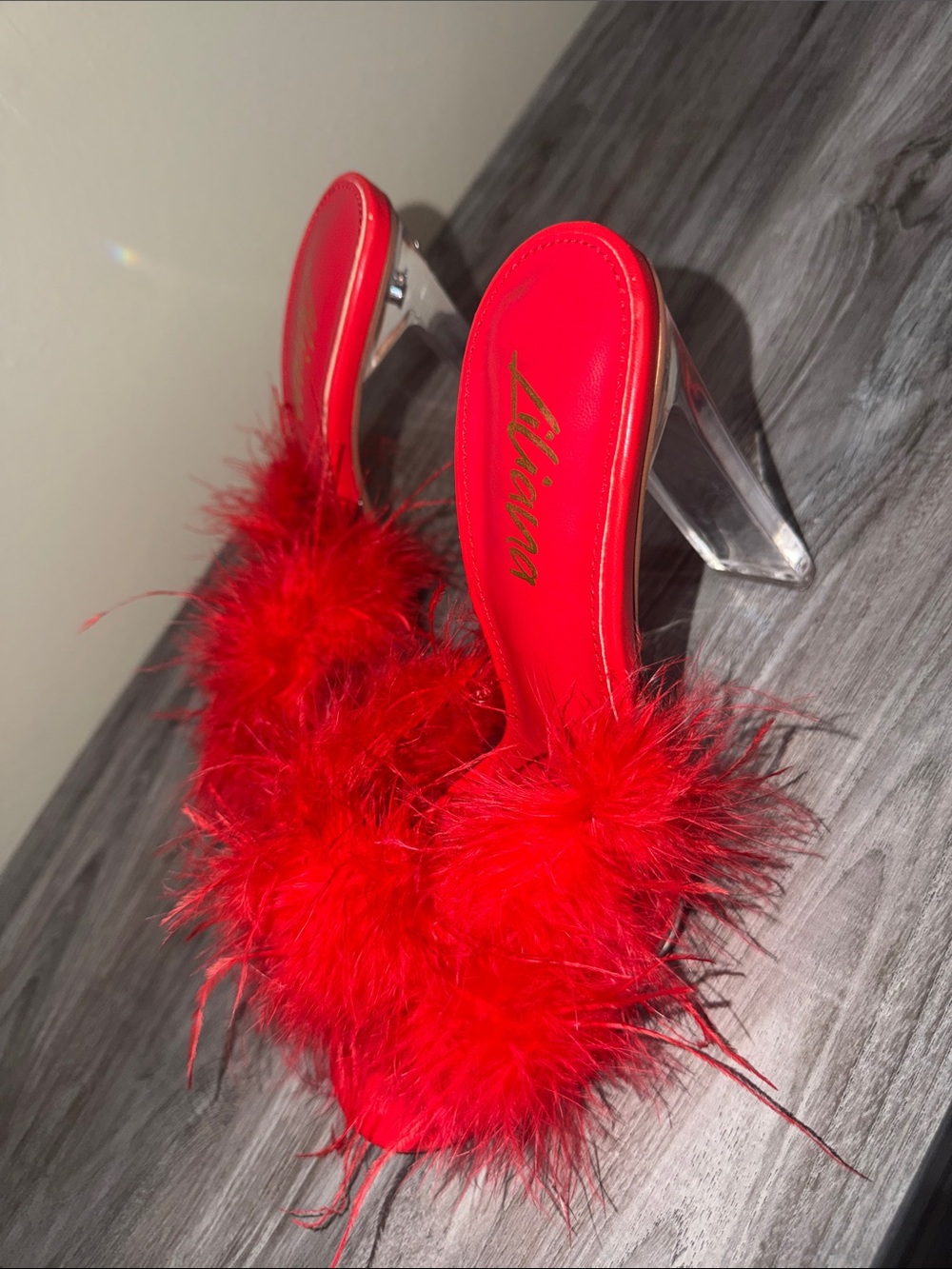 Liliana fur heels